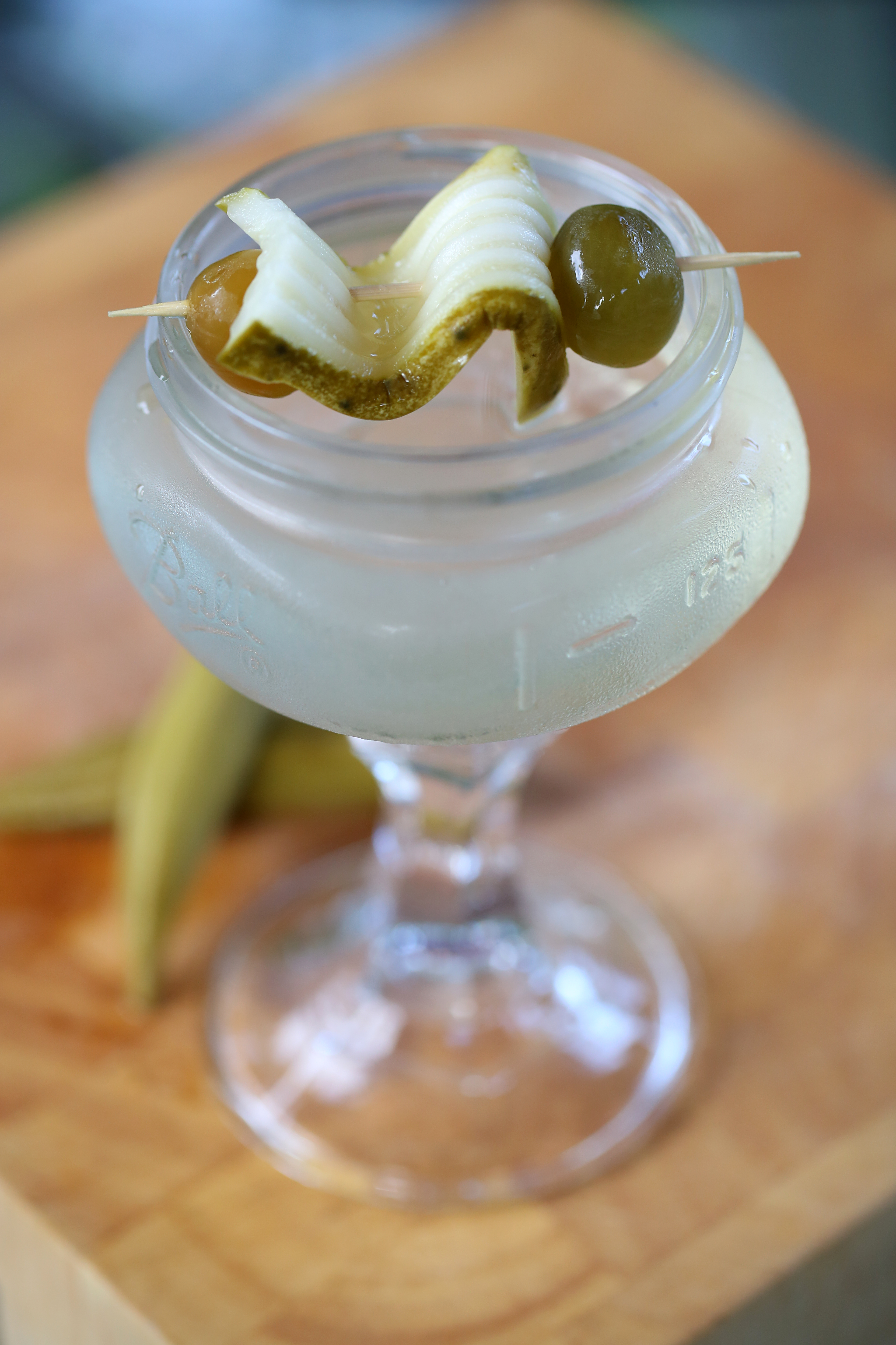 Dirty Dill Vixen Martini